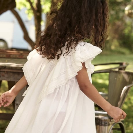 FAUNE  Zinnia Dress - Pure White