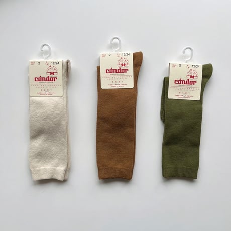 Condor 　Plain stitch basic knee high   size0/2