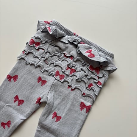 KongesSløjd　SUI FRILL PANTS GOTS - ROSIA BLUE BOW