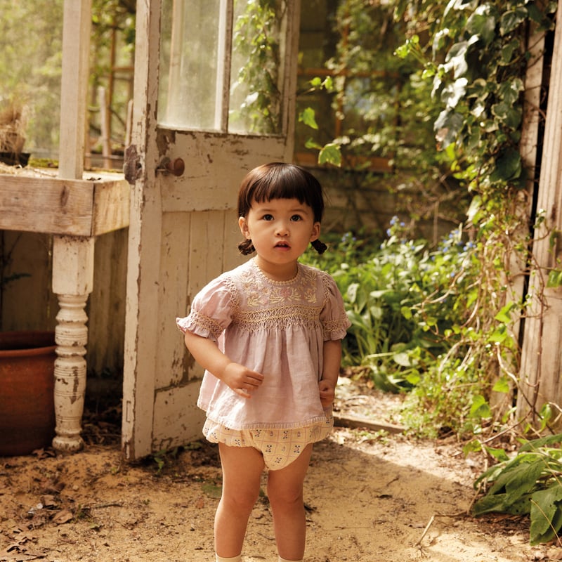 Apolina BABY DORA BLOUSE - LILAC | Baby Style LAB