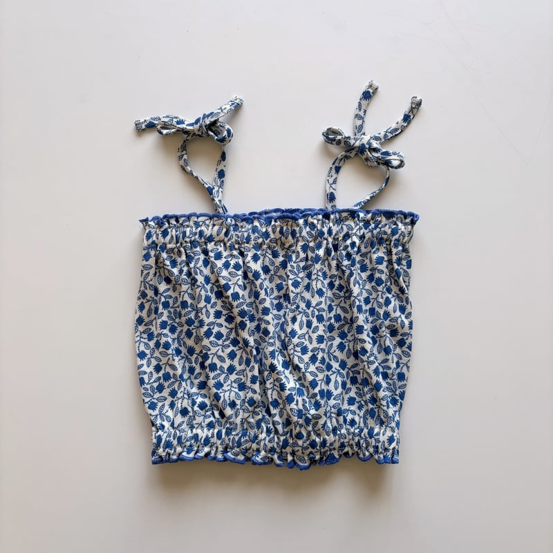 Misha & Puff SYDNEY TOP - BLUE RIBBON LISSE FIE