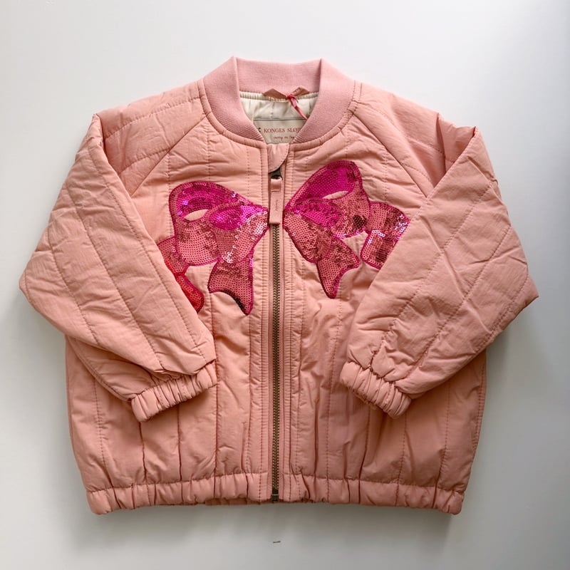 KongesSløjd JUNO SEQUIN BOMBER JACKET - ROSETTE KongesSløjd JUNO SEQUIN BOMBER JACKET - ROSETTE