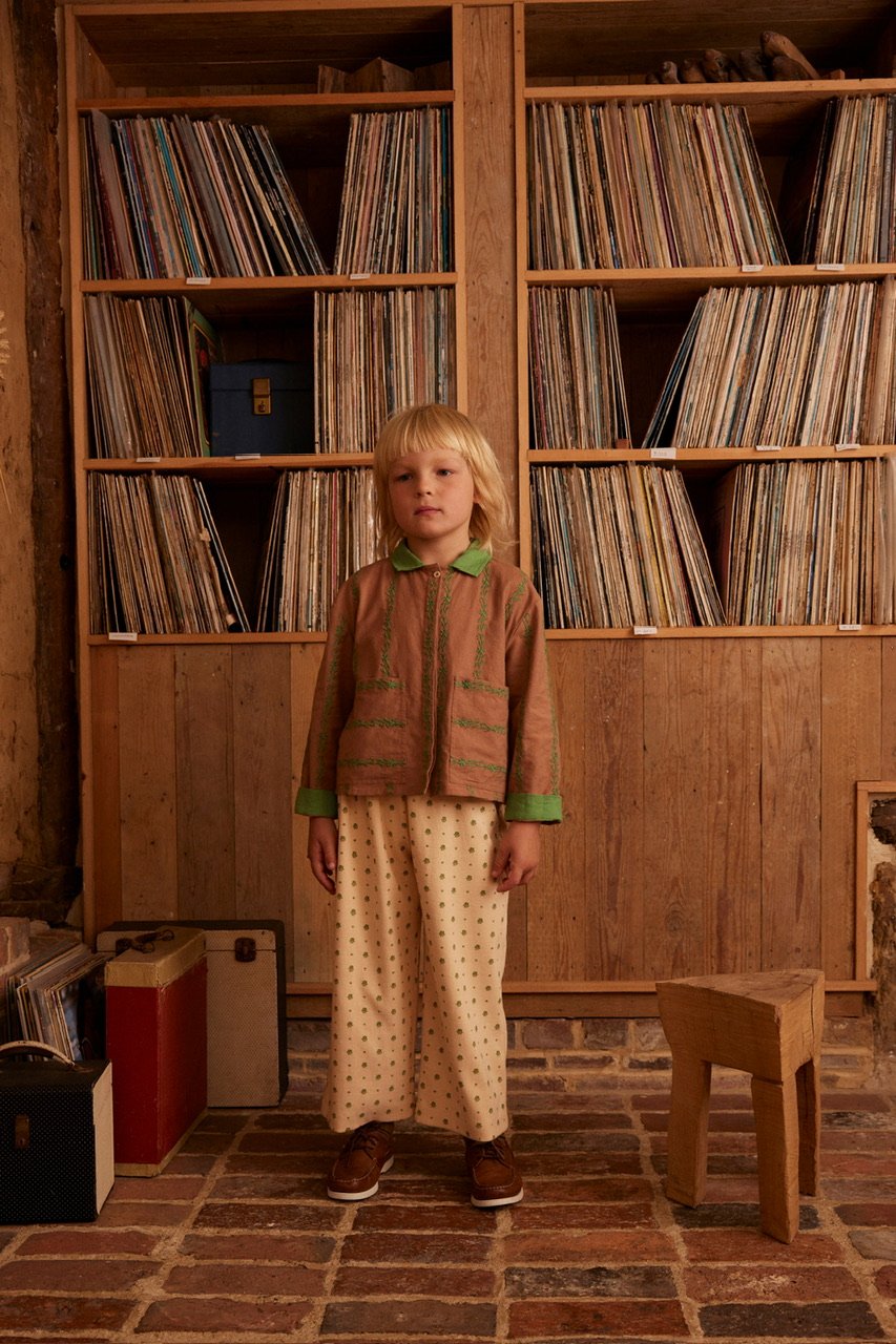 Apolina MILA JERSEY TROUSER - MEADOW CALICO |