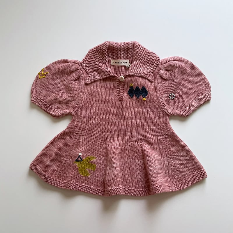 Misha & Puff Fete Puff Top - Rose Bluse | Baby Misha & Puff Fete Puff Top - Rose Bluse | Baby