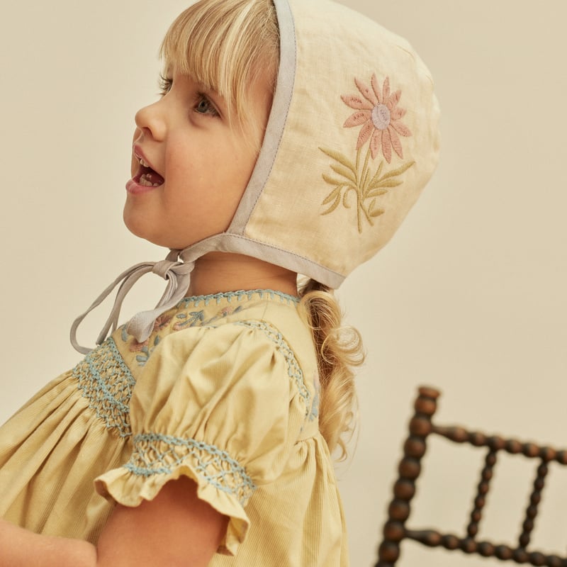 帽子 Apolina JONI BONNET 18-24M Apolina JONI BONNET - SATIN PINK | Baby Style LAB