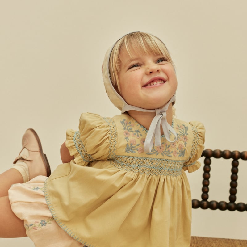 Apolina BABY DORA BLOUSE - CLOUD | Baby Style LAB