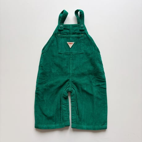 tiny cottons DUNGAREE CORDUROY BABY - dark emerald