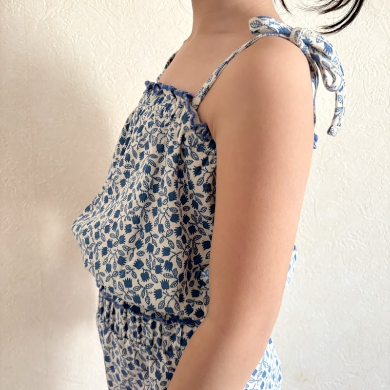 Misha & Puff SYDNEY TOP - BLUE RIBBON LISSE FIE