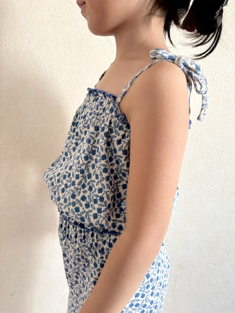 Misha & Puff SYDNEY TOP - BLUE RIBBON LISSE FIE