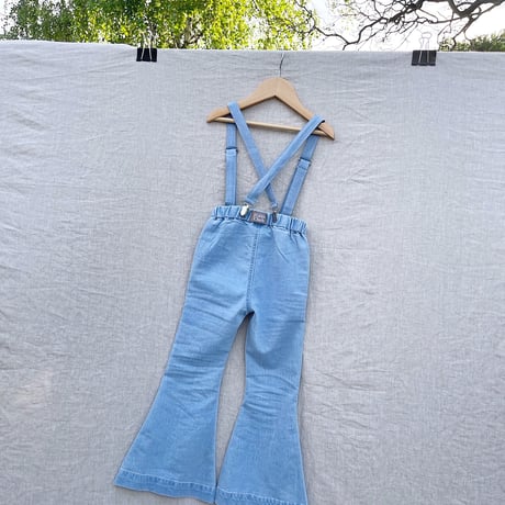 Twin Collective　FARRAH FLARE JEAN - BLUE PATCH POCKET