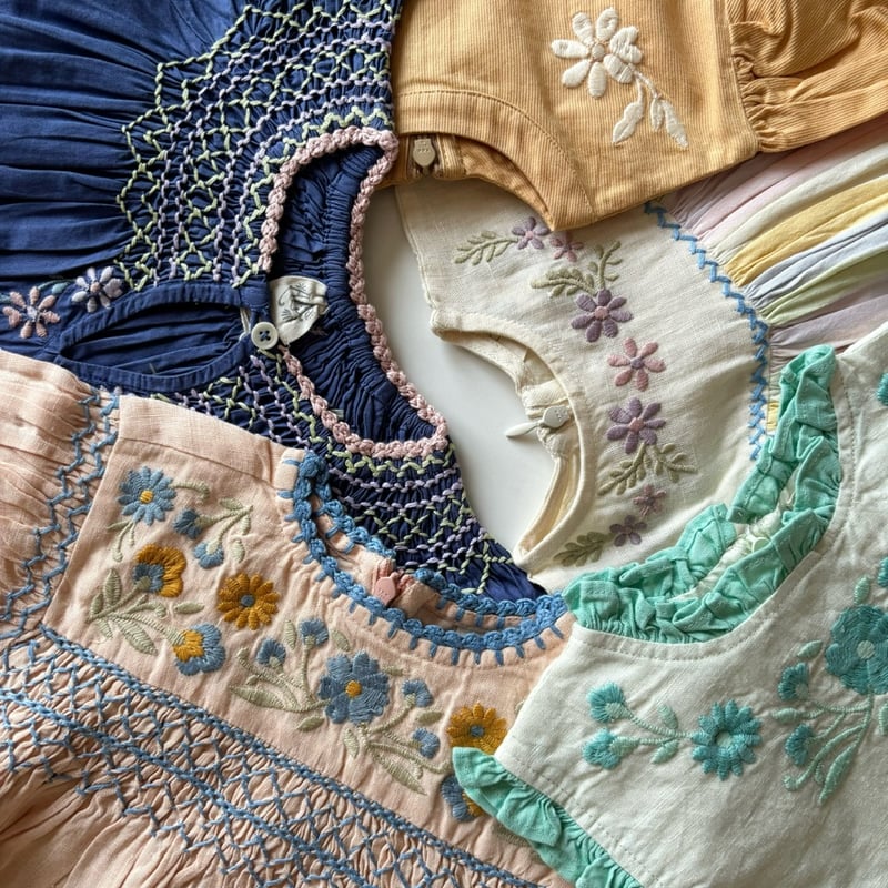 Apolina KIKI DRESS - PAINTERS STRIPE | Baby St