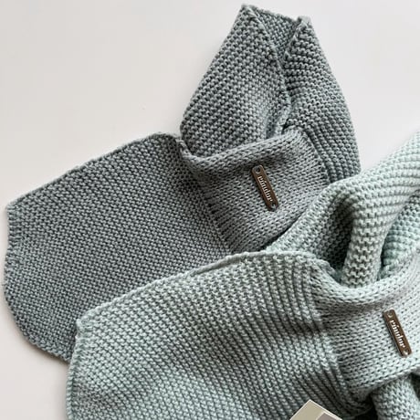 condor Baby crossedgarter stitch scarf