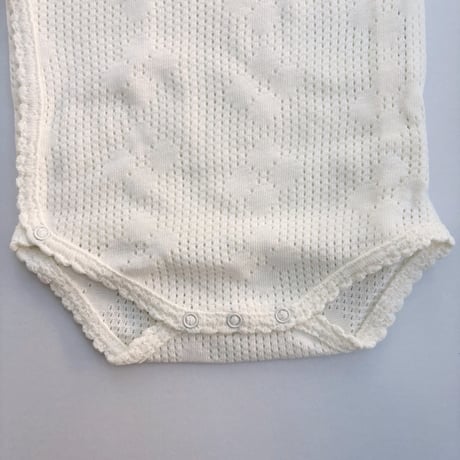 Bebe Oganic　Blooms Wrap Onesie Pearl