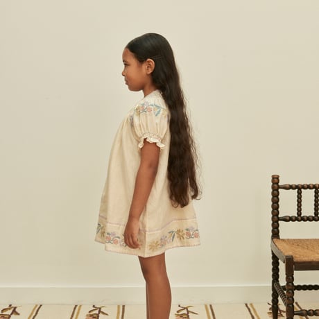 Apolina  VERNA SMOCK DRESS - CREAM