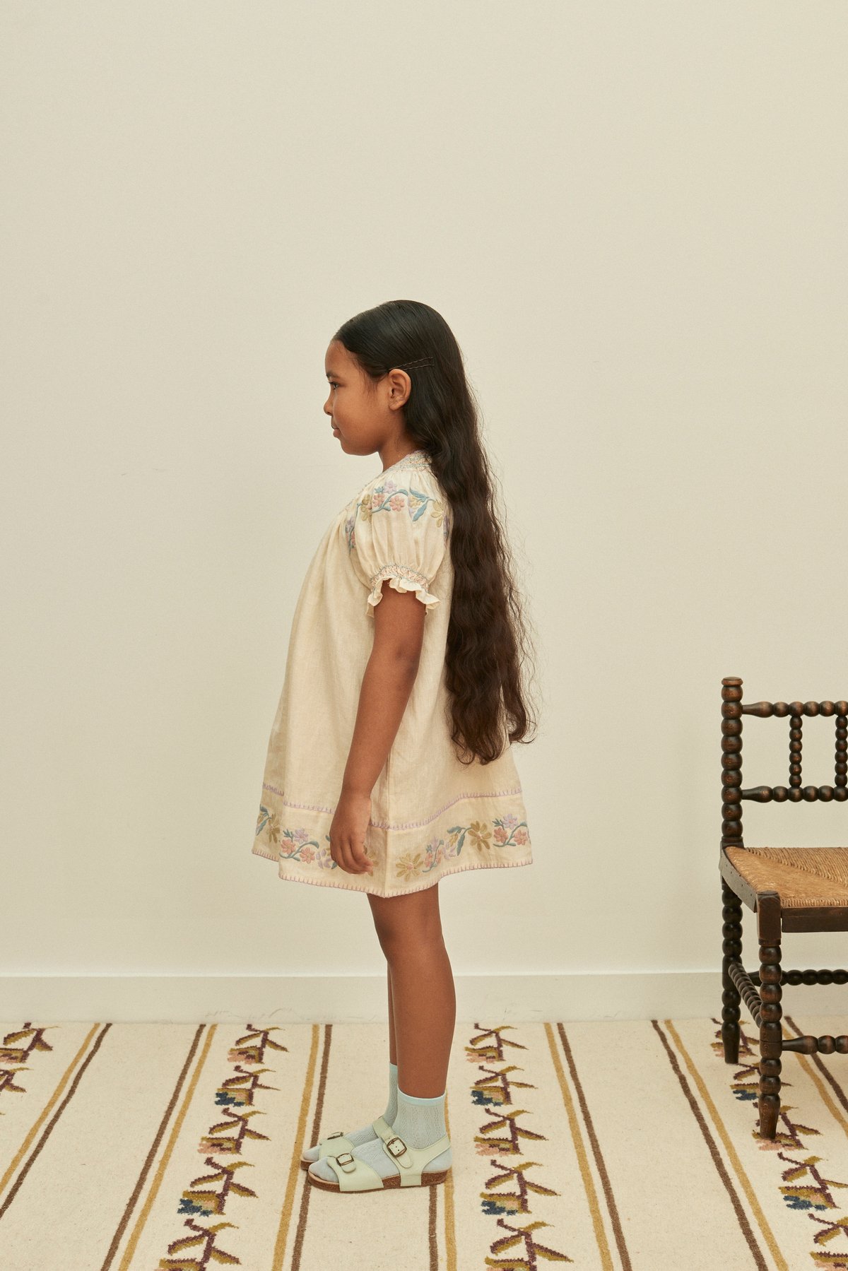 Apolina VERNA SMOCK DRESS - CREAM | Baby Style
