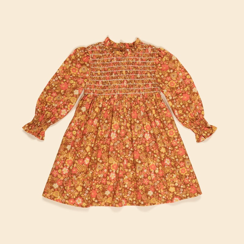 ワンピース Apolina Mia Dress 1-2Y MIA DRESS- MELBA LINEN | Wylder Shop
