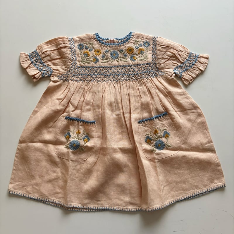 Apolina DORA DRESS - SATIN PINK | Baby Style LAB