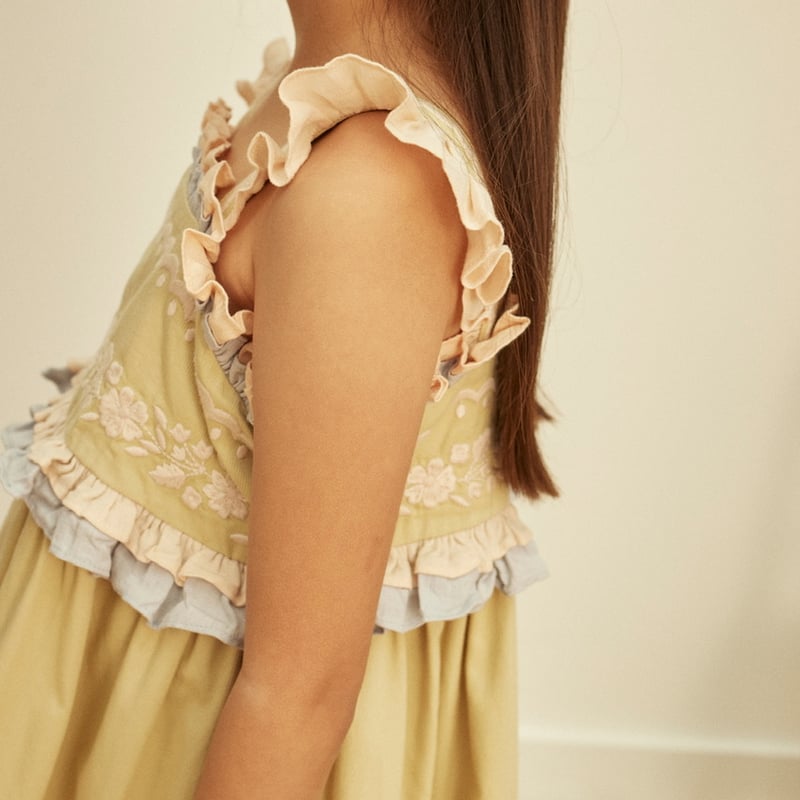 Apolina LUCINDA SUNDRESS - CLOUD | Baby Style LAB