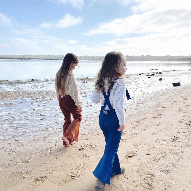 Twin Collective-FARRAH OVERALL-TOFFEE CORD | Ba