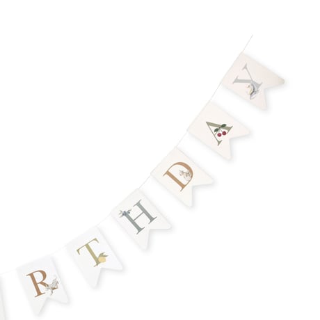 Konges Sløjd　BIRTHDAY GARLAND FSC/MULTI