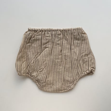 CARAMEL 　LOTUS BABY BLOOMER  - PIN STRIPE