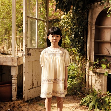 Apolina  PATSY RIBBONS DRESS - CREAM
