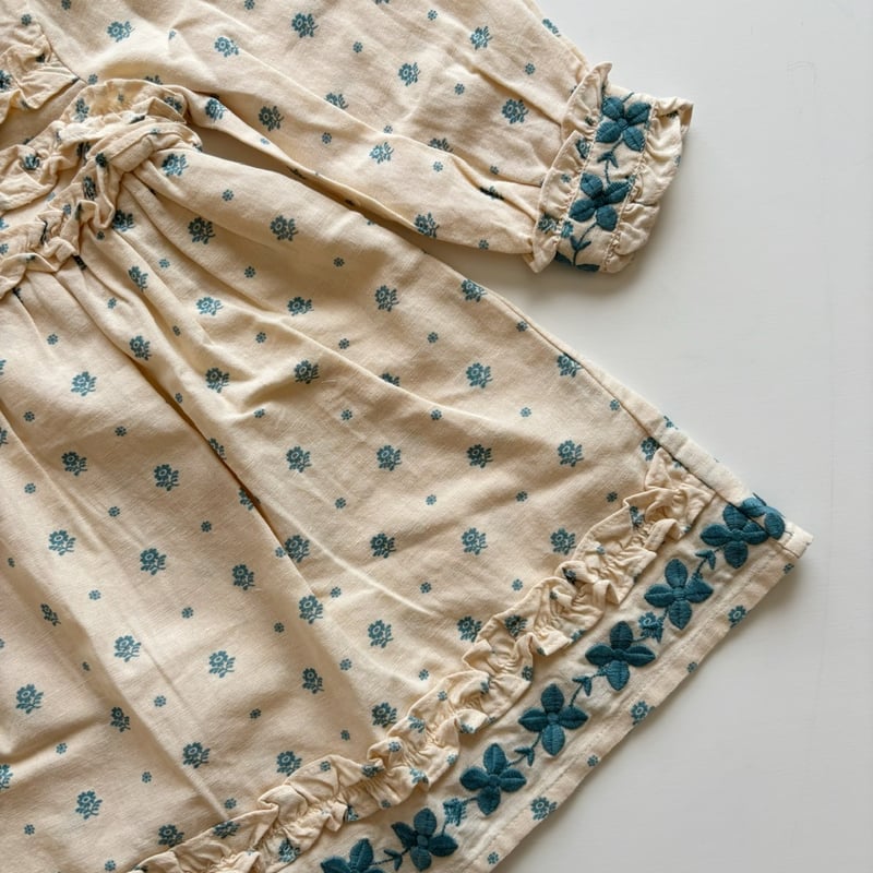 Apolina PERNILLE DRESS - MEADOW CALICO CASHEW