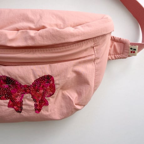 Konges Sløjd 　JUNO SEQUIN BUMBAG - ROSETTE