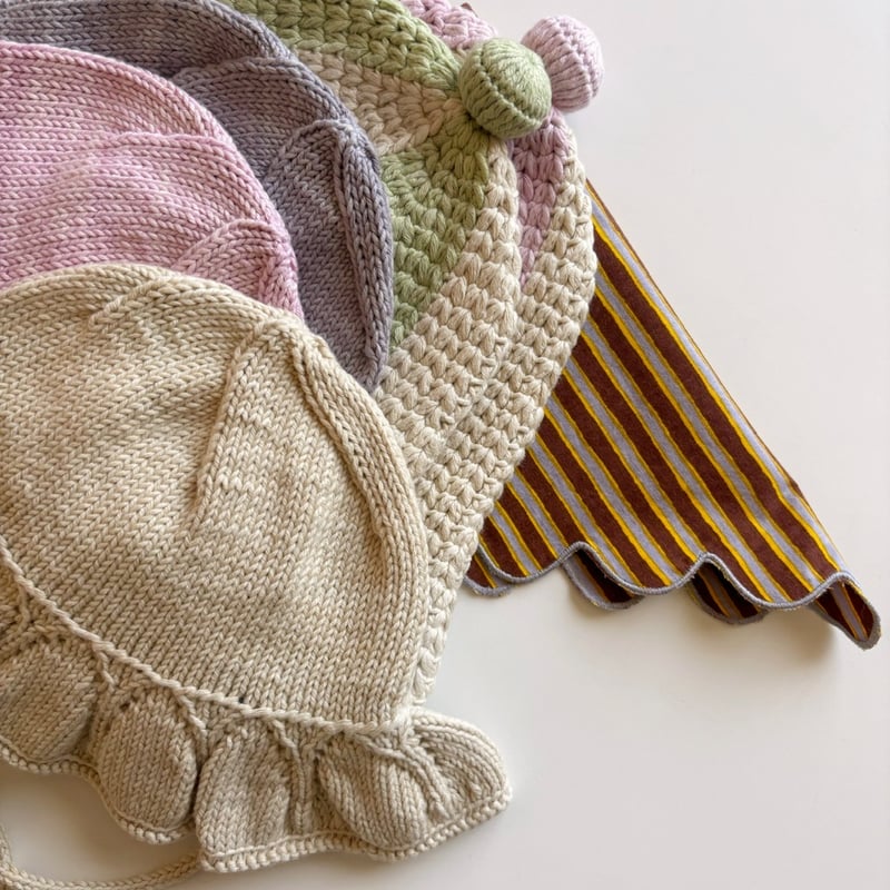 Misha & Puff BABY CROCHET TULIP HAT - AURA | Ba