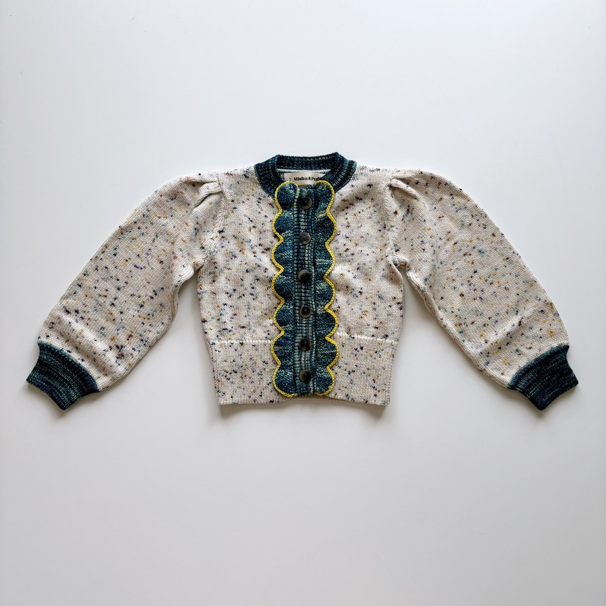 Misha & Puff Elizabeth Cardigan - Iris Confetti