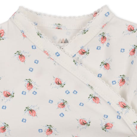 Konges Sløjd  BASIC LS NEWBORN BODY GOTS/BRISE DE ETE WHITE
