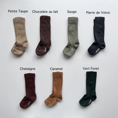 Collegien  La Haute-Ribbed knee socks