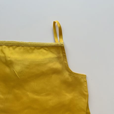 CARAMEL 　GRAPE SLIP DRESS - YELLOW