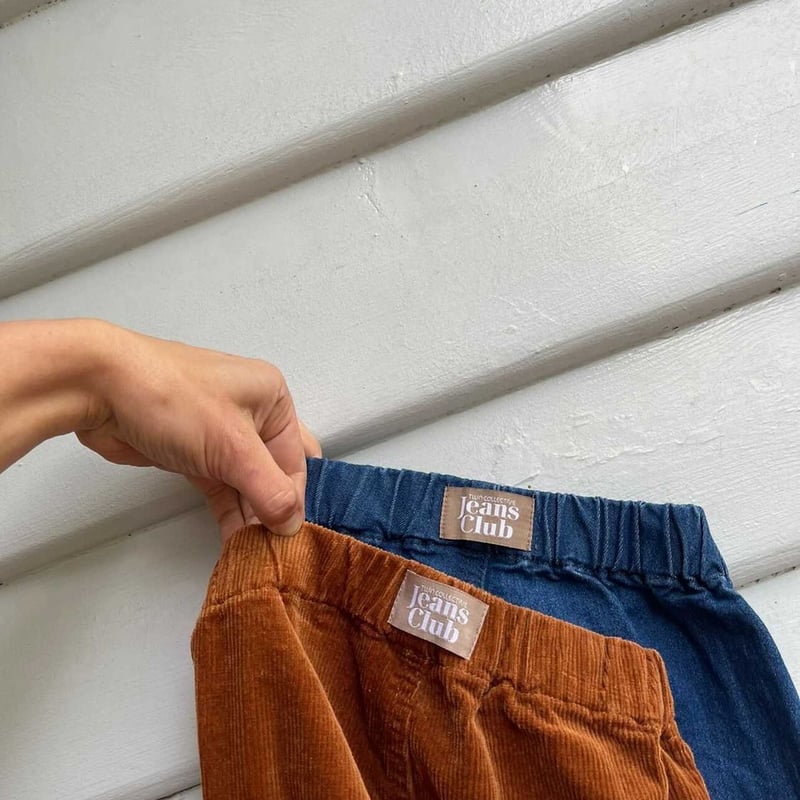 Twin Collective-FARRAH FLARE JEAN-FUTURE BLUE |