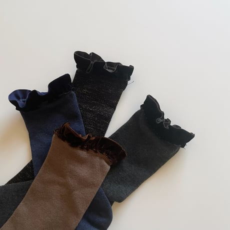 TOKIDOKI Socks ーBlack Glitter