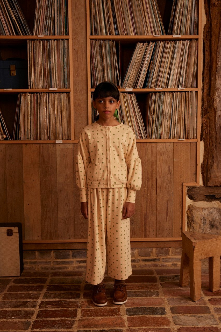 Apolina MILA JERSEY TROUSER - MEADOW CALICO |