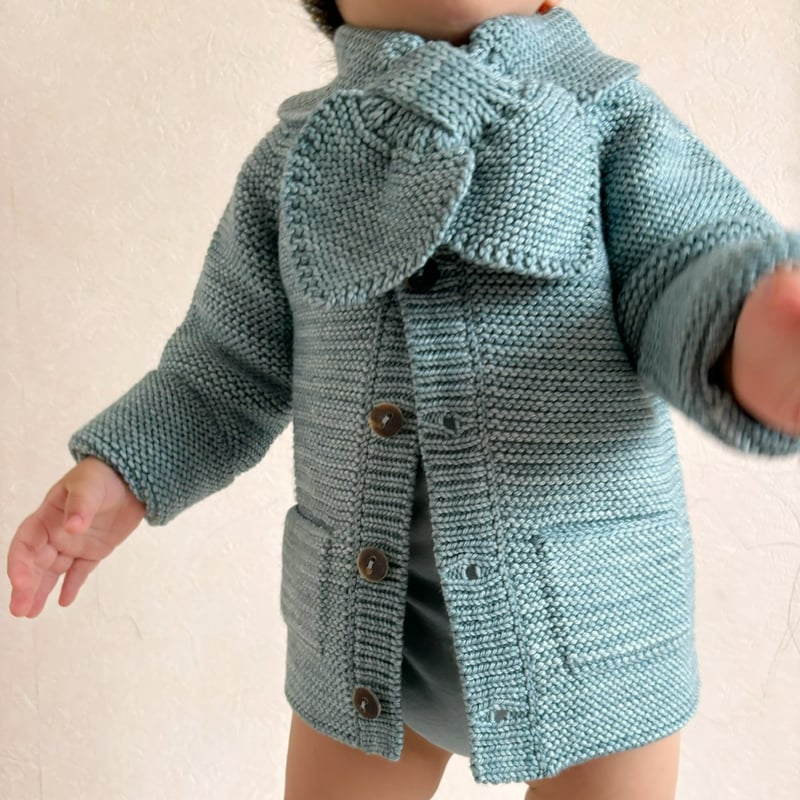 Misha & Puff Scout Cardigan - Yonder | Baby Sty Misha & Puff Scout Cardigan - Yonder | Baby Sty
