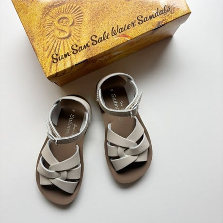 Salt Water Sandals　Swimmer - Stone　US9-12