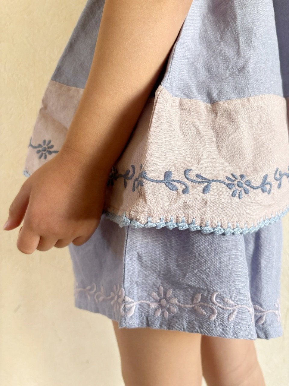 Apolina EMELINE SHORT SET - BLUE-LILAC/LILAC |