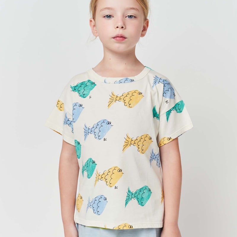 BOBO CHOSESMulticolorFish alloverT-shirt