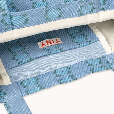 tiny cottons  Blue Flowers Tote Bag
