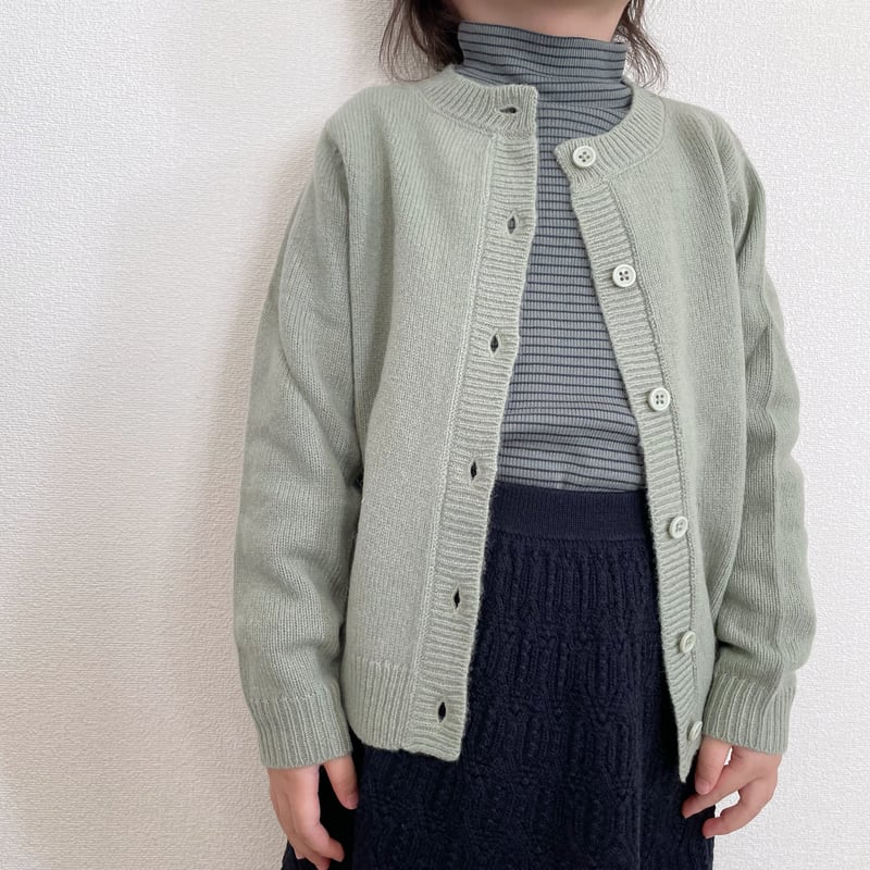 CARAMEL GADWELL CARDIGAN 3Y-6Y- SAGE | Baby Sty