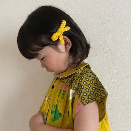 Misha & Puff　Nanna Tunic - Pistachio Flower Dot