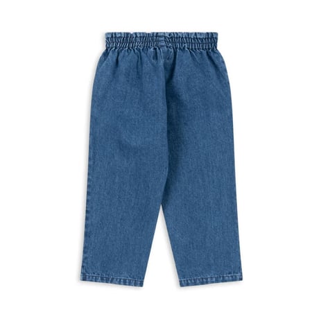 Konges Sløjd MAGOT FRILL PANTS GOTS - DENIM BLUE