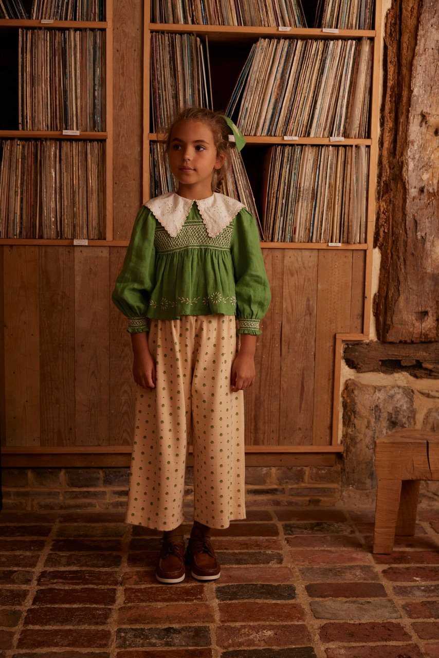 Apolina MILA JERSEY TROUSER - MEADOW CALICO |