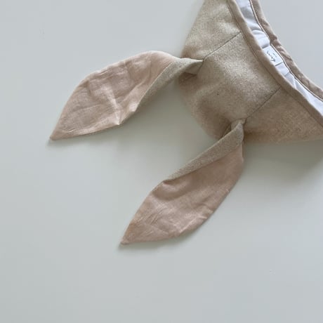 Briar Baby  OATMEAL BUNNY BONNET COTTON-LINED