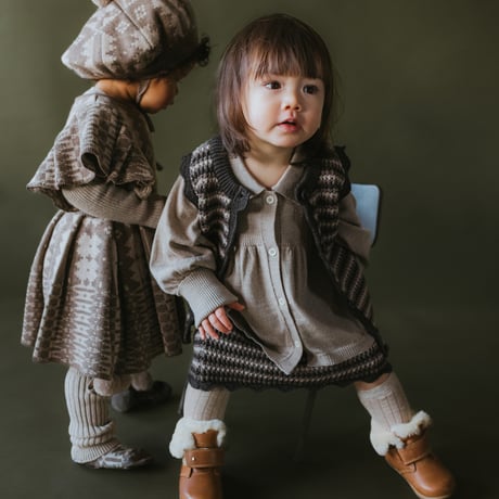MABLI  ARTIST SMOCK - WHEAT