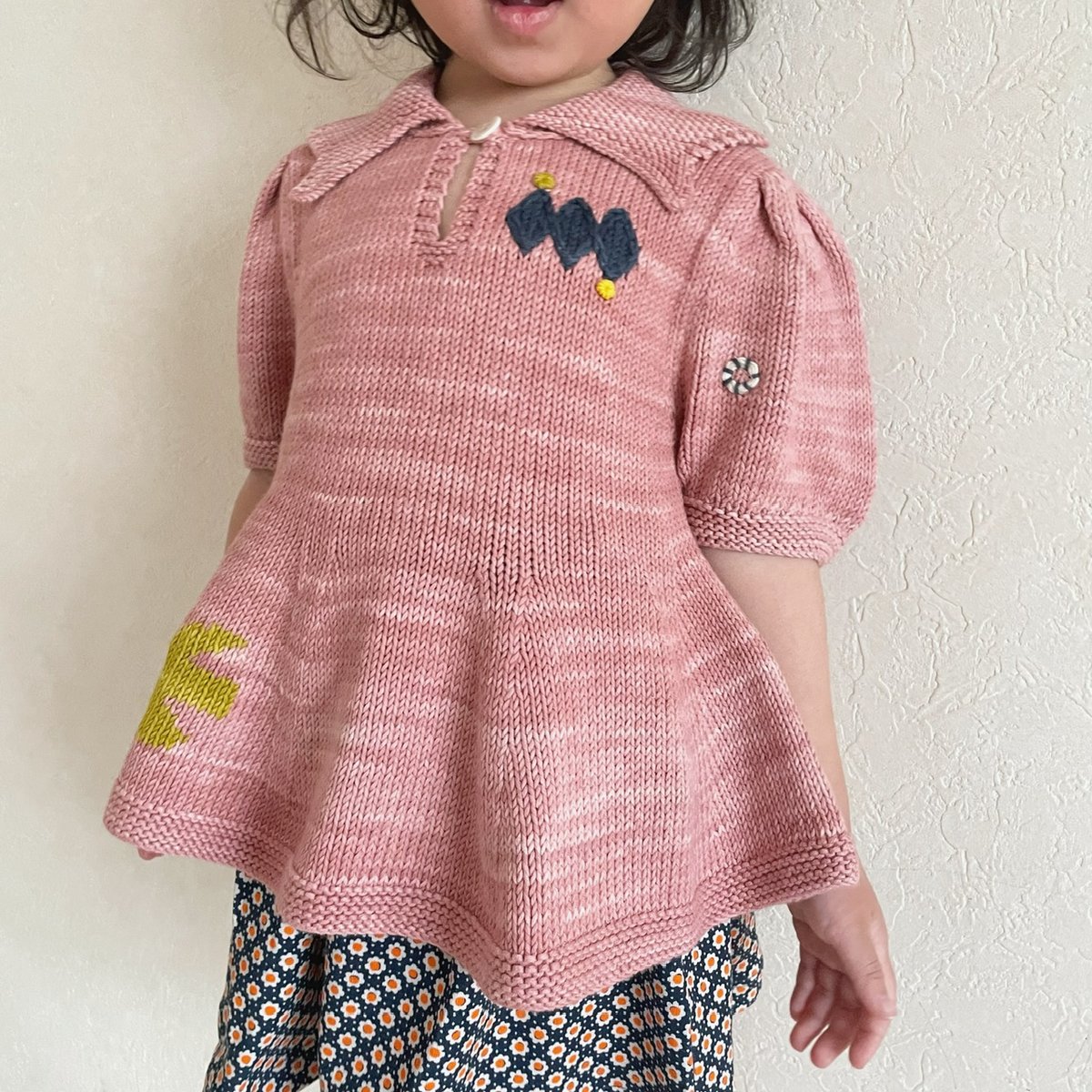 Misha & Puff Fete Puff Top - Rose Bluse | Baby  