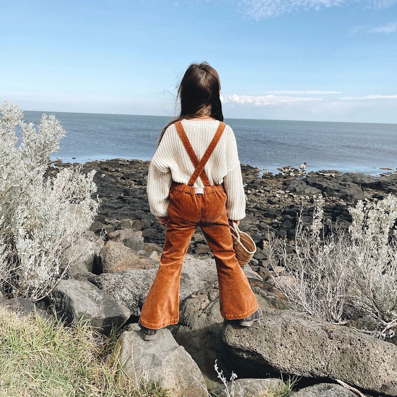 Twin Collective-FARRAH OVERALL-TOFFEE CORD | Ba...