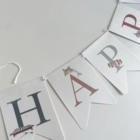 Konges Sløjd　BIRTHDAY GARLAND FSC/MULTI